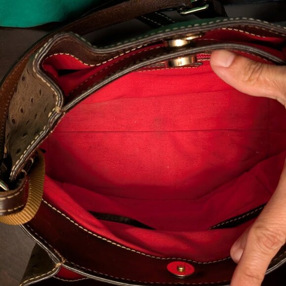 O1 DOONEY & BOURKE Mini Barlow Satchel/Crossbody Bag - Picture 9 of 13